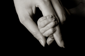 baby`s hand