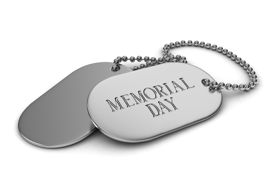 3D Illustration of Dog Tags